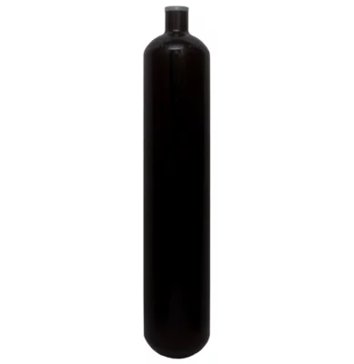 Fľaša oceľová 3l 300 Bar - čierna